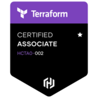 Achieved Terraform Associate Certification From Hashicorp